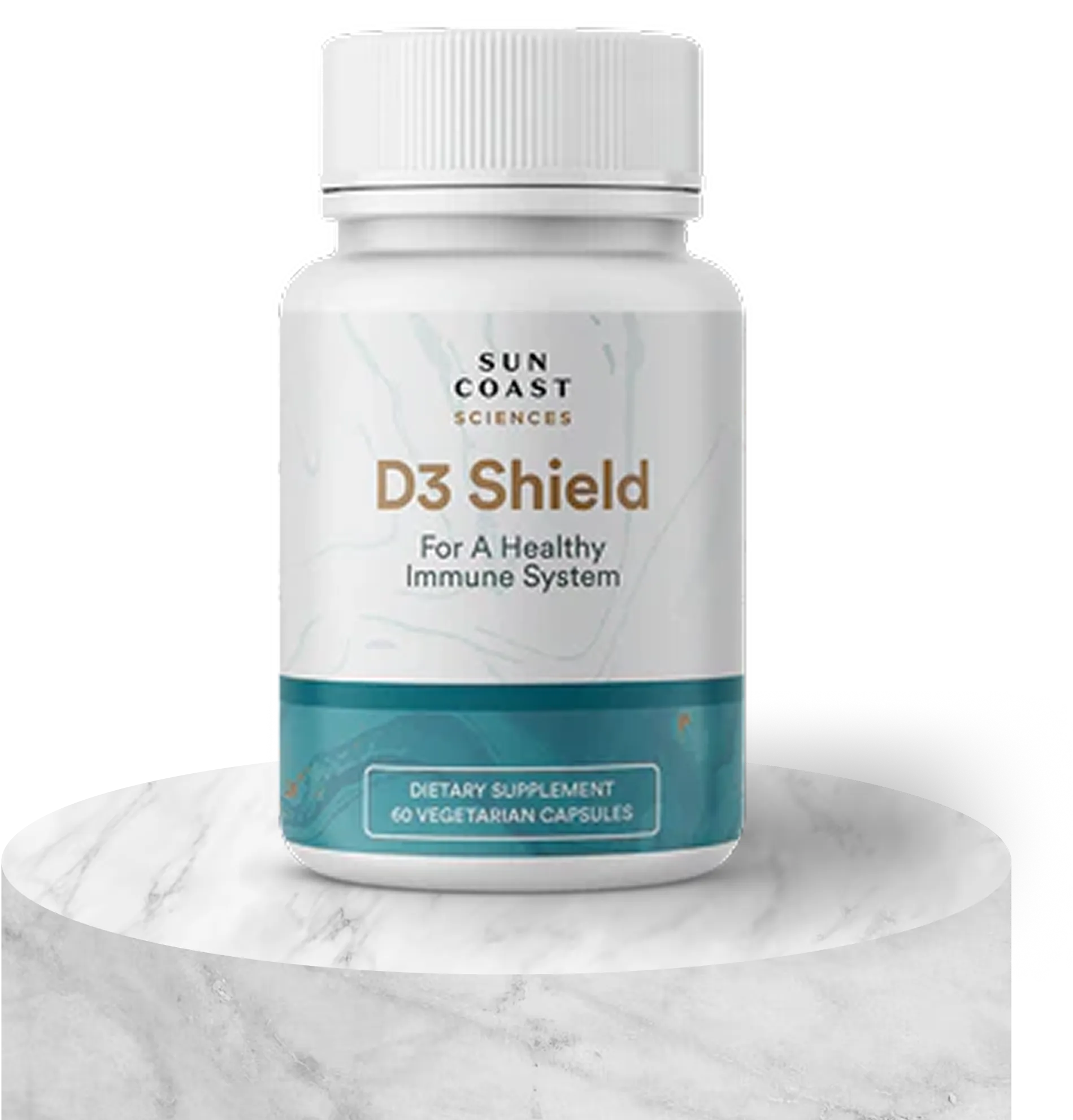 D3 Shield Bottle with Stand