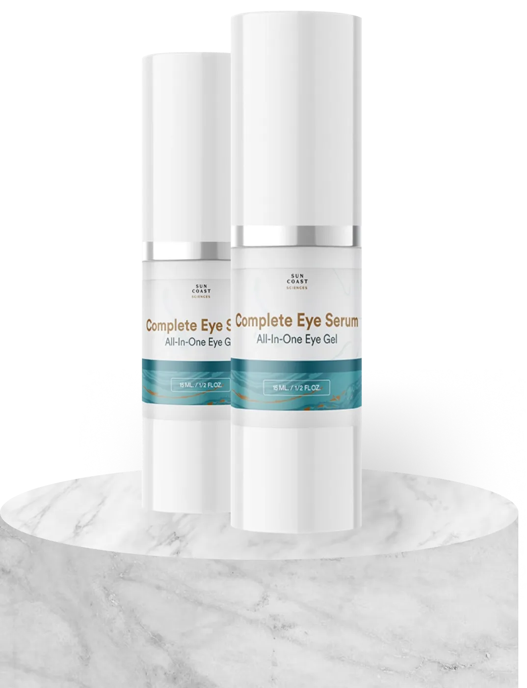 Complete Eye Serum Bottle with Stand