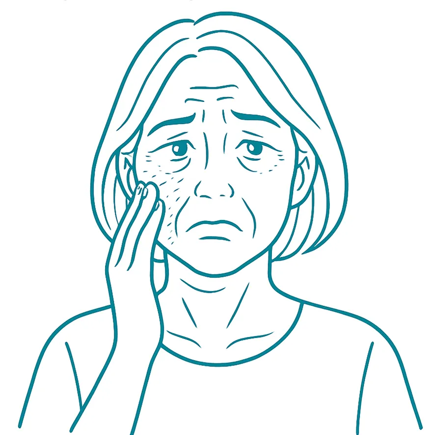 Dry, Crepey, or Rough Skin