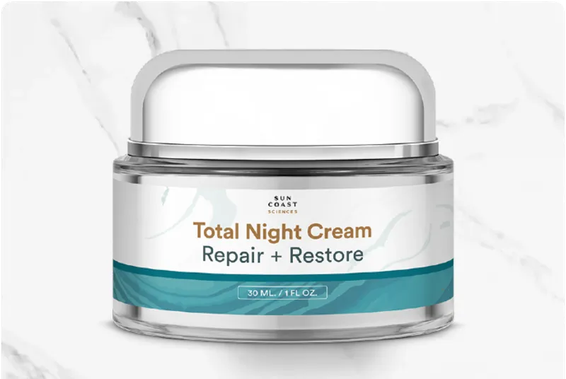 Total Night Cream Bottle