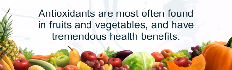 Antioxidants are most often found in fruits and vegetables, and have tremendous health benefits.